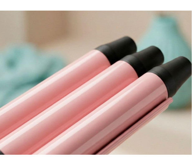 JOCCA Falownica obrotowa 2916 kabel 200°C 25 mm różowo-czarna - 1569633 - zdjęcie 7